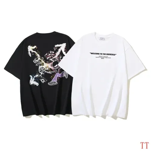 Replica Off-White T-Shirts Short Sleeved For Unisex #1439315 $29.00 USD for Wholesale