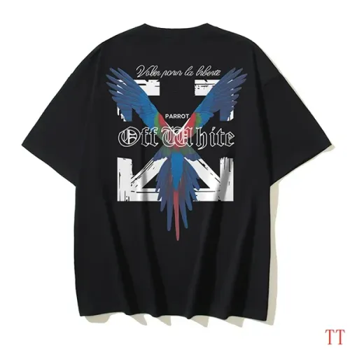 Wholesale Off-White T-Shirts Short Sleeved For Unisex #1439317 $29.00 USD, Wholesale Quality Replica Off-White T-Shirts