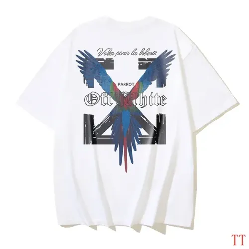 Wholesale Off-White T-Shirts Short Sleeved For Unisex #1439318 $29.00 USD, Wholesale Quality Replica Off-White T-Shirts