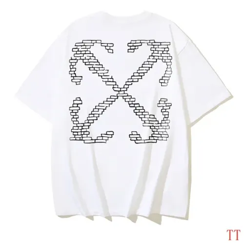 Wholesale Off-White T-Shirts Short Sleeved For Unisex #1439319 $29.00 USD, Wholesale Quality Replica Off-White T-Shirts