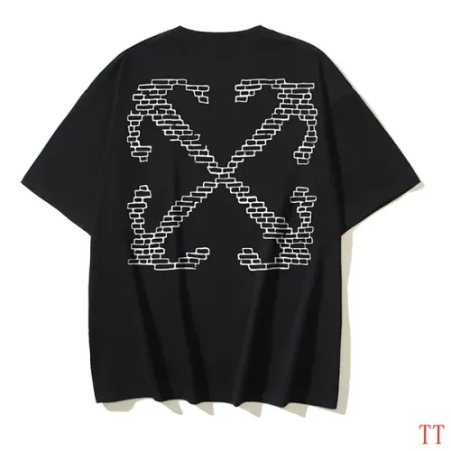 Wholesale Off-White T-Shirts Short Sleeved For Unisex #1439320 $29.00 USD, Wholesale Quality Replica Off-White T-Shirts