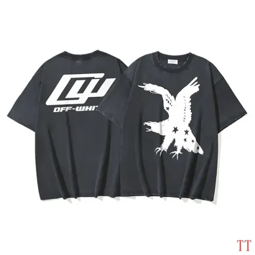 Wholesale Off-White T-Shirts Short Sleeved For Unisex #1439323 $38.00 USD, Wholesale Quality Replica Off-White T-Shirts