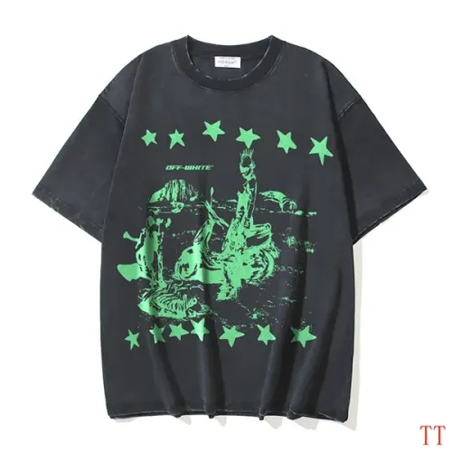 Replica Off-White T-Shirts Short Sleeved For Unisex #1439325 $38.00 USD for Wholesale
