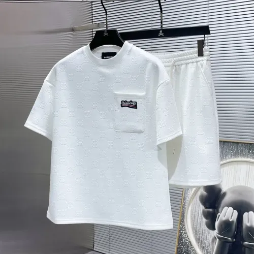 Wholesale Balenciaga Fashion Tracksuits Short Sleeved For Men #1439328 $68.00 USD, Wholesale Quality Replica Balenciaga Fashion Tracksuits
