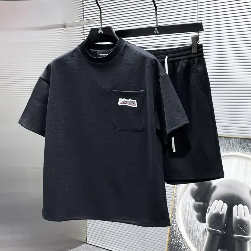 Wholesale Balenciaga Fashion Tracksuits Short Sleeved For Men #1439329 $68.00 USD, Wholesale Quality Replica Balenciaga Fashion Tracksuits