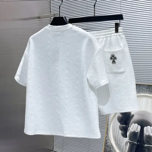 Replica Chrome Hearts Tracksuits Short Sleeved For Men #1439330 $68.00 USD for Wholesale