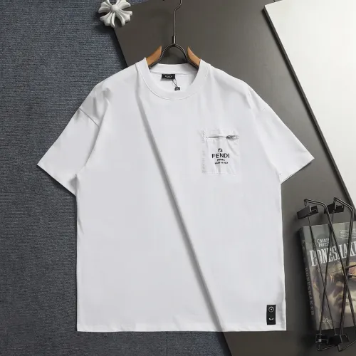 Wholesale Fendi T-Shirts Short Sleeved For Unisex #1439334 $40.00 USD, Wholesale Quality Replica Fendi T-Shirts