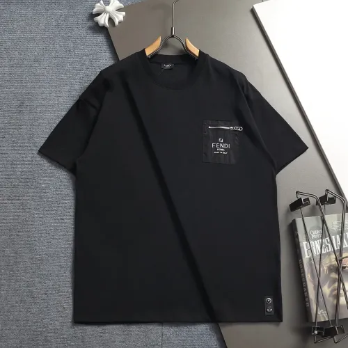 Wholesale Fendi T-Shirts Short Sleeved For Unisex #1439337 $40.00 USD, Wholesale Quality Replica Fendi T-Shirts