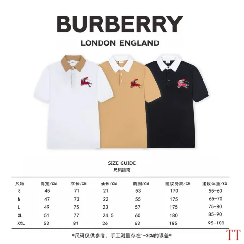 Replica Burberry T-Shirts Short Sleeved For Unisex #1439355 $45.00 USD for Wholesale