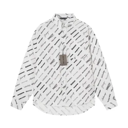 Wholesale Balenciaga Shirts Long Sleeved For Unisex #1439400 $52.00 USD, Wholesale Quality Replica Balenciaga Shirts