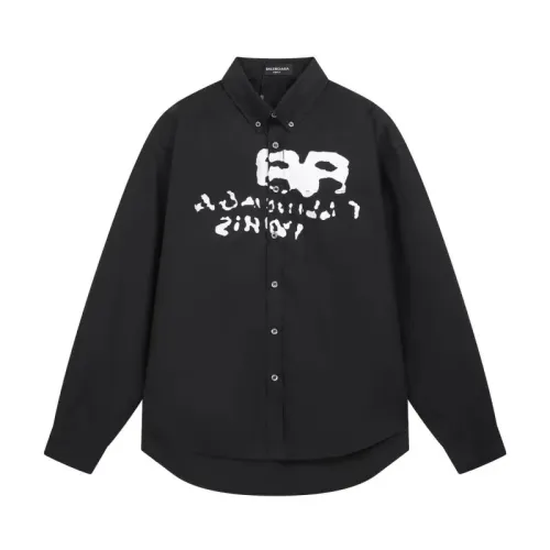 Wholesale Balenciaga Shirts Long Sleeved For Unisex #1439402 $52.00 USD, Wholesale Quality Replica Balenciaga Shirts