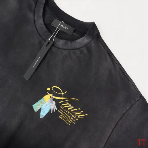 Replica Amiri T-Shirts Short Sleeved For Unisex #1439404 $32.00 USD for Wholesale