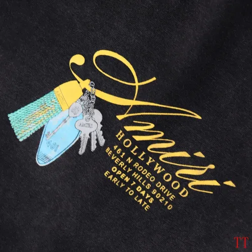 Replica Amiri T-Shirts Short Sleeved For Unisex #1439404 $32.00 USD for Wholesale