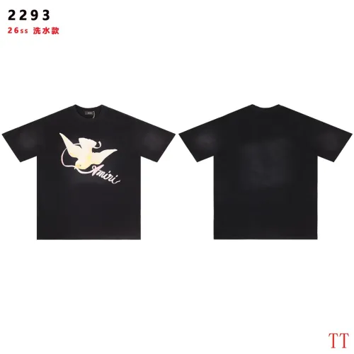 Wholesale Amiri T-Shirts Short Sleeved For Unisex #1439411 $32.00 USD, Wholesale Quality Replica Amiri T-Shirts