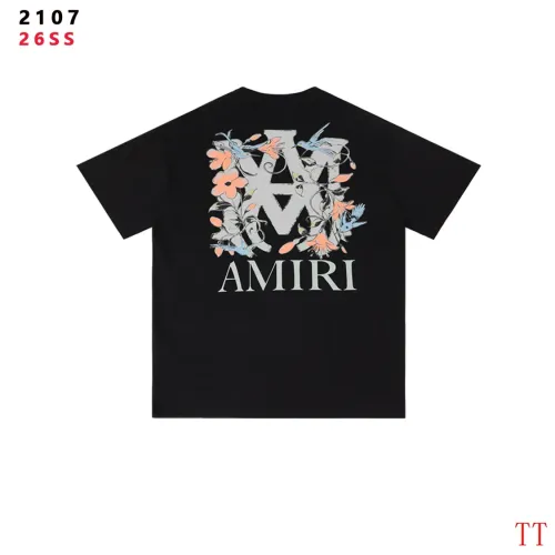 Replica Amiri T-Shirts Short Sleeved For Unisex #1439413 $32.00 USD for Wholesale