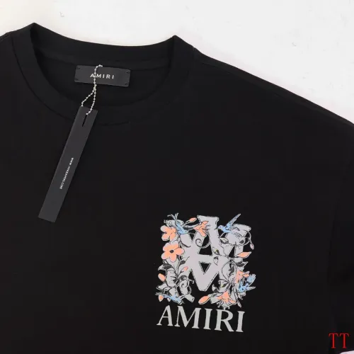 Replica Amiri T-Shirts Short Sleeved For Unisex #1439413 $32.00 USD for Wholesale