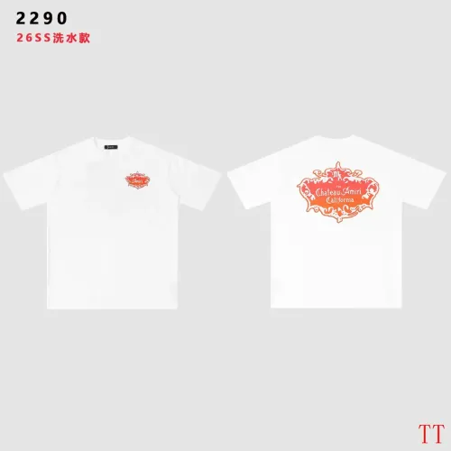 Wholesale Amiri T-Shirts Short Sleeved For Unisex #1439422 $32.00 USD, Wholesale Quality Replica Amiri T-Shirts