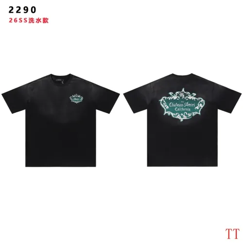 Wholesale Amiri T-Shirts Short Sleeved For Unisex #1439423 $32.00 USD, Wholesale Quality Replica Amiri T-Shirts