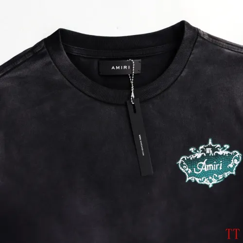 Replica Amiri T-Shirts Short Sleeved For Unisex #1439423 $32.00 USD for Wholesale