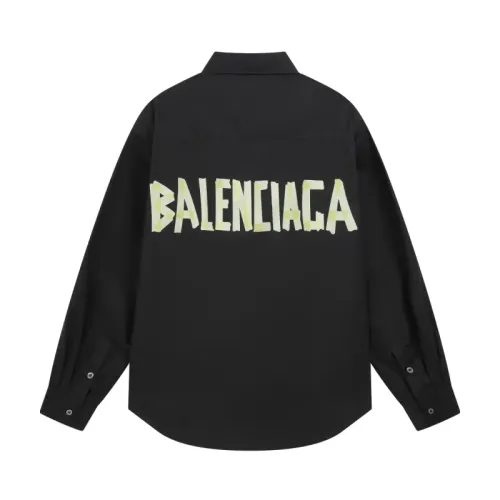 Wholesale Balenciaga Shirts Long Sleeved For Unisex #1439424 $52.00 USD, Wholesale Quality Replica Balenciaga Shirts
