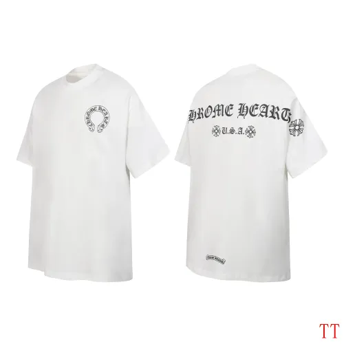 Wholesale Chrome Hearts T-Shirts Short Sleeved For Unisex #1439426 $36.00 USD, Wholesale Quality Replica Chrome Hearts T-Shirts