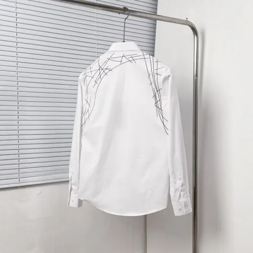 Replica Alexander McQueen Shirts Long Sleeved For Men #1439429 $72.00 USD for Wholesale