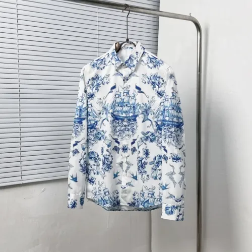 Wholesale Christian Dior Shirts Long Sleeved For Men #1439452 $64.00 USD, Wholesale Quality Replica Christian Dior Shirts