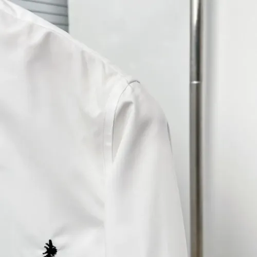 Replica Christian Dior Shirts Long Sleeved For Men #1439455 $72.00 USD for Wholesale