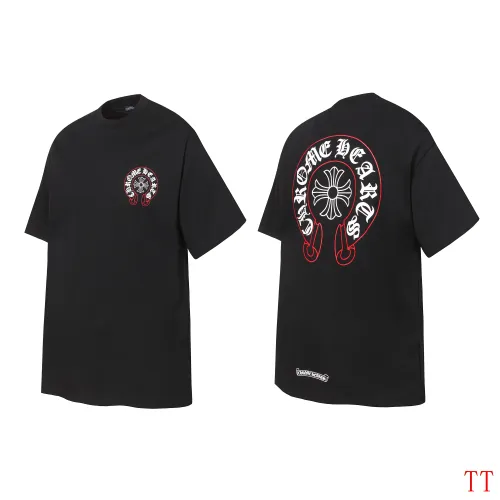 Wholesale Chrome Hearts T-Shirts Short Sleeved For Unisex #1439457 $38.00 USD, Wholesale Quality Replica Chrome Hearts T-Shirts