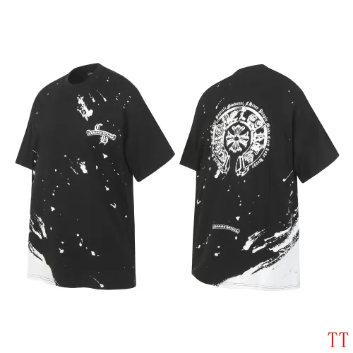 Wholesale Chrome Hearts T-Shirts Short Sleeved For Unisex #1439458 $38.00 USD, Wholesale Quality Replica Chrome Hearts T-Shirts