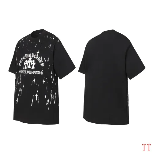 Wholesale Chrome Hearts T-Shirts Short Sleeved For Unisex #1439460 $38.00 USD, Wholesale Quality Replica Chrome Hearts T-Shirts