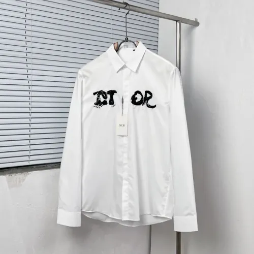 Wholesale Christian Dior Shirts Long Sleeved For Men #1439462 $72.00 USD, Wholesale Quality Replica Christian Dior Shirts