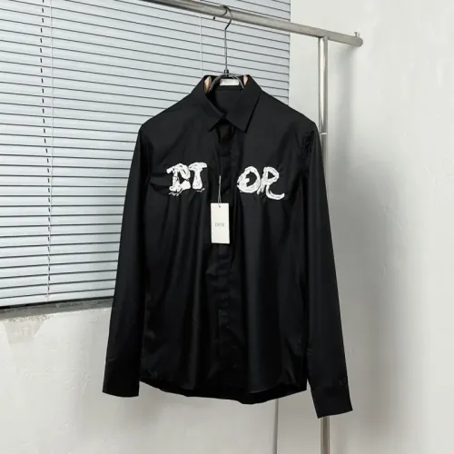 Wholesale Christian Dior Shirts Long Sleeved For Men #1439463 $72.00 USD, Wholesale Quality Replica Christian Dior Shirts