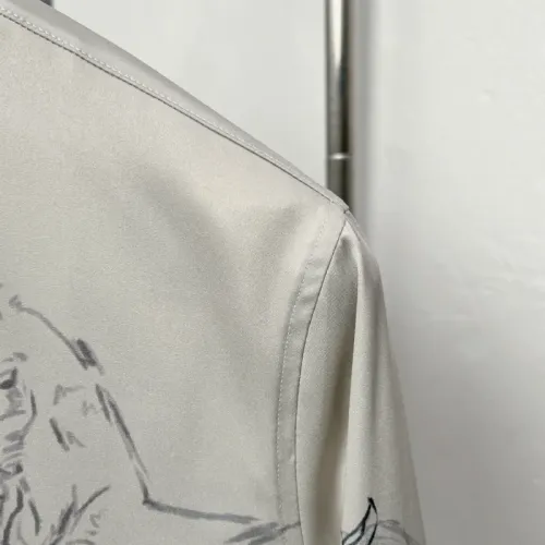 Replica Hermes Shirts Long Sleeved For Men #1439474 $64.00 USD for Wholesale