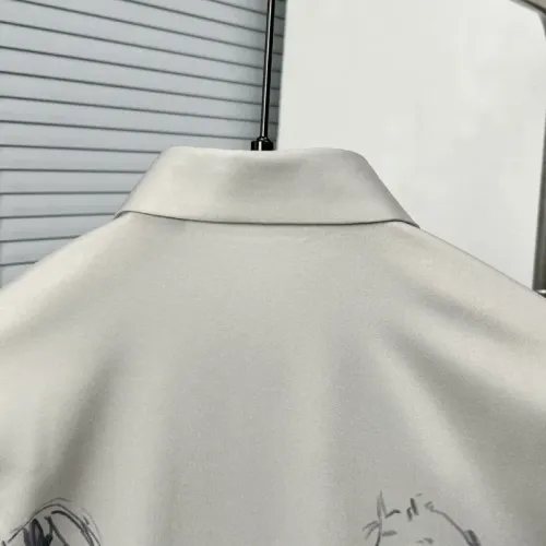 Replica Hermes Shirts Long Sleeved For Men #1439474 $64.00 USD for Wholesale