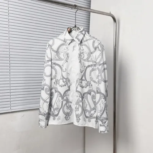 Wholesale Hermes Shirts Long Sleeved For Men #1439476 $64.00 USD, Wholesale Quality Replica Hermes Shirts