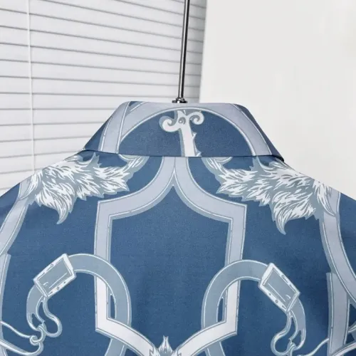 Replica Hermes Shirts Long Sleeved For Men #1439477 $64.00 USD for Wholesale