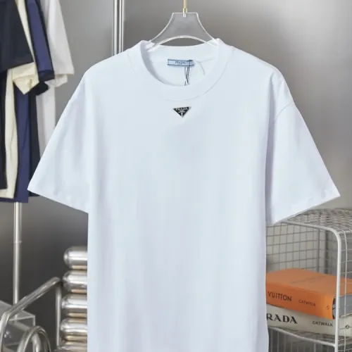 Wholesale Prada T-Shirts Short Sleeved For Unisex #1439531 $34.00 USD, Wholesale Quality Replica Prada T-Shirts