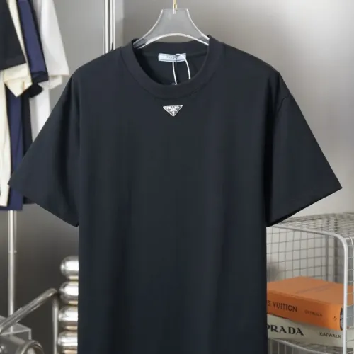 Wholesale Prada T-Shirts Short Sleeved For Unisex #1439532 $34.00 USD, Wholesale Quality Replica Prada T-Shirts