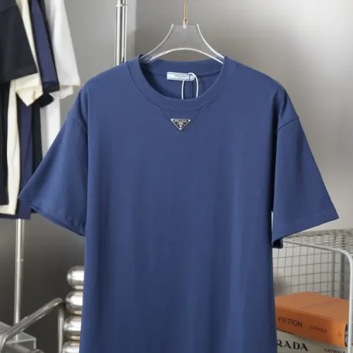 Wholesale Prada T-Shirts Short Sleeved For Unisex #1439533 $34.00 USD, Wholesale Quality Replica Prada T-Shirts