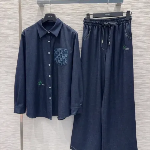 Wholesale Christian Dior Tracksuits Long Sleeved For Women #1439575 $85.00 USD, Wholesale Quality Replica Christian Dior Tracksuits