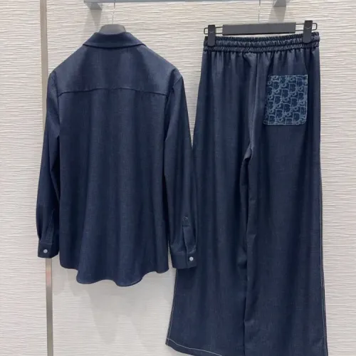 Replica Christian Dior Tracksuits Long Sleeved For Women #1439575 $85.00 USD for Wholesale