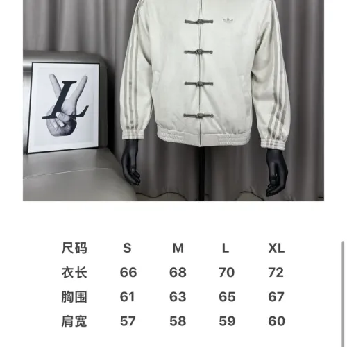 Replica Adidas Jackets Long Sleeved For Unisex #1439591 $68.00 USD for Wholesale