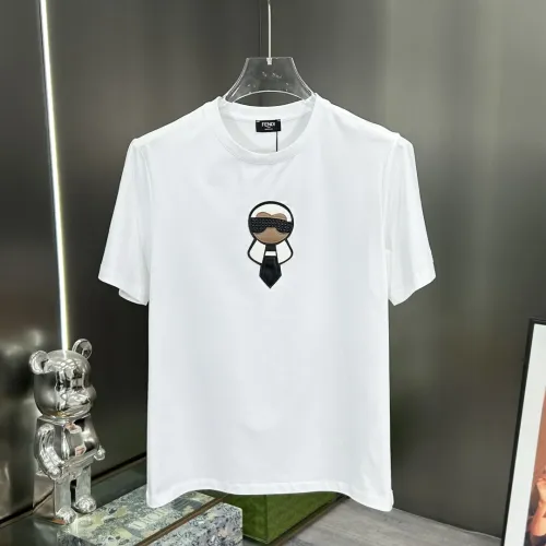 Wholesale Fendi T-Shirts Short Sleeved For Unisex #1439600 $68.00 USD, Wholesale Quality Replica Fendi T-Shirts
