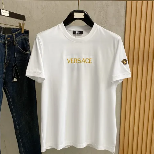 Wholesale Versace T-Shirts Short Sleeved For Men #1439640 $72.00 USD, Wholesale Quality Replica Versace T-Shirts