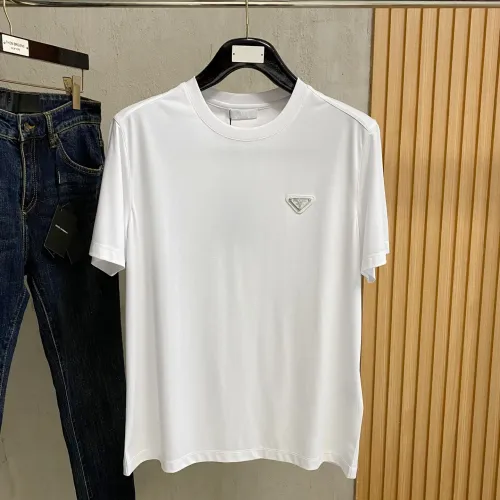 Wholesale Prada T-Shirts Short Sleeved For Men #1439647 $72.00 USD, Wholesale Quality Replica Prada T-Shirts