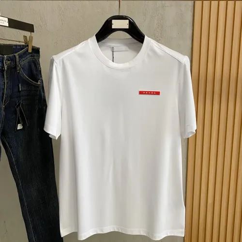 Wholesale Prada T-Shirts Short Sleeved For Men #1439652 $72.00 USD, Wholesale Quality Replica Prada T-Shirts