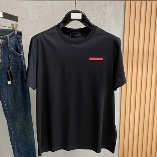 Wholesale Prada T-Shirts Short Sleeved For Men #1439653 $72.00 USD, Wholesale Quality Replica Prada T-Shirts