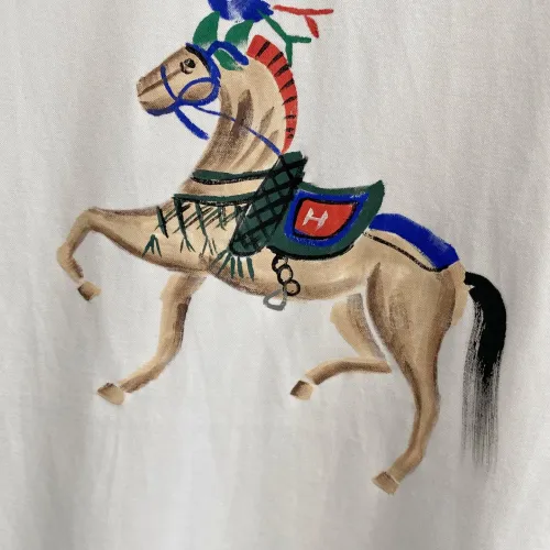 Replica Hermes T-Shirts Short Sleeved For Men #1439655 $72.00 USD for Wholesale