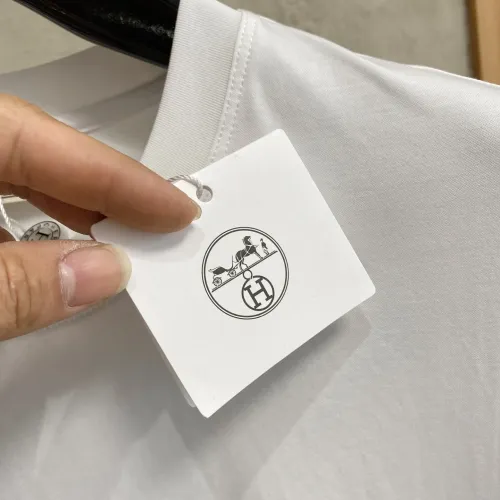 Replica Hermes T-Shirts Short Sleeved For Men #1439655 $72.00 USD for Wholesale